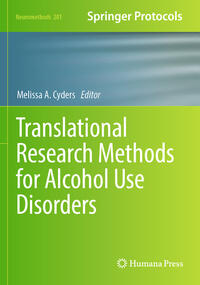 Translational Research Methods for Alcohol Use Disorders