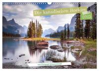 Die kanadischen Rockies (Wandkalender 2025 DIN A3 quer), CALVENDO Monatskalender