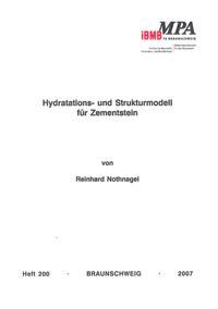 Hydratations- und Strukturmodell für Zementstein