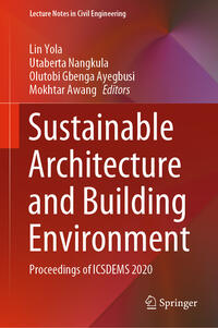 Sustainable Architecture and Building Environment