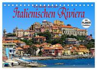 Urlaub an der Italienischen Riviera (Tischkalender 2025 DIN A5 quer), CALVENDO Monatskalender