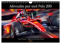 Adrenalin pur und Puls 200 (Wandkalender 2025 DIN A4 quer), CALVENDO Monatskalender