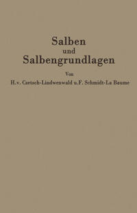 Salben und Salbengrundlagen