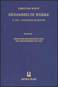 Christian Wolff: Gesammelte Werke