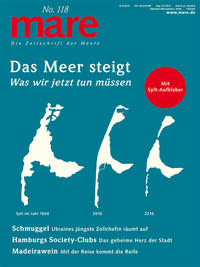 mare - Die Zeitschrift der Meere / No. 118 / Das Meer steigt