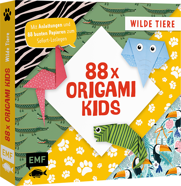 88 x Origami Kids – Wilde Tiere