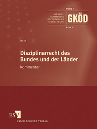 Gesamtkommentar öffentliches Dienstrecht (GKÖD). Ergänzbarer Kommentar / Disziplinarrecht des Bundes und der Länder - Abonnement