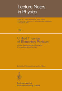 Unified Theories of Elementary Particles