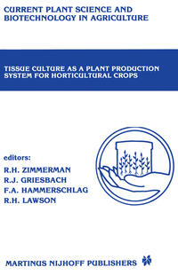 Tissue culture as a plant production system for horticultural crops