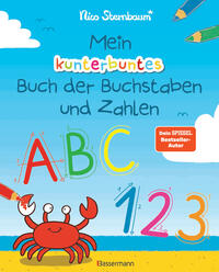 Mein kunterbuntes Buch der Buchstaben und Zahlen. Spielerisch das Alphabet und die Zahlen von 1 bis 20 lernen. Für Vorschulkinder ab 5 Jahren