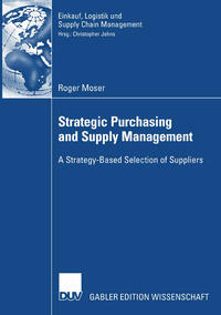 Strategic Purchasing and Supply Management