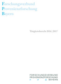 Forschungsverbund Provenienzforschung Bayern