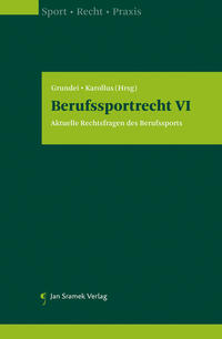 Berufssportrecht VI