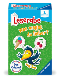 Leserabe: Was magst du lieber? - Lernspiel ab 7 Jahre