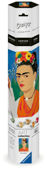 CreArt, Malen nach Zahlen Art Collection - Leinwand Frida Kahlo