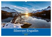 Silsersee Engadin (Wandkalender 2025 DIN A2 quer), CALVENDO Monatskalender