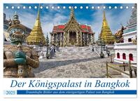 Der Königspalast in Bangkok (Tischkalender 2025 DIN A5 quer), CALVENDO Monatskalender