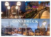 Stadtportrait Osnabrück (Wandkalender 2025 DIN A2 quer), CALVENDO Monatskalender