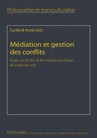 Médiation et gestion des conflits