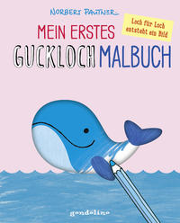 Mein erstes Guckloch-Malbuch (Wal)