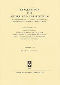 Reallexikon für Antike und Christentum