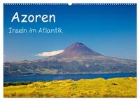 Azoren - Inseln im Atlantik (Wandkalender 2025 DIN A2 quer), CALVENDO Monatskalender