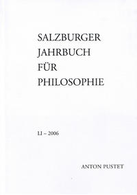 Salzburger Jahrbuch für Philosophie