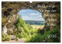 Das Lonetal - Wiege der menschlichen Kunst (Wandkalender 2025 DIN A3 quer), CALVENDO Monatskalender