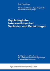 Psychologische Interventionen bei Verlusten und Verletzungen