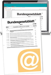 Bundesgesetzblatt Teil II, E-Mail-Datenservice (Jahresabonnement)