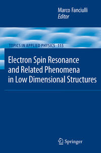 Electron Spin Resonance and Related Phenomena in Low-Dimensional Structures