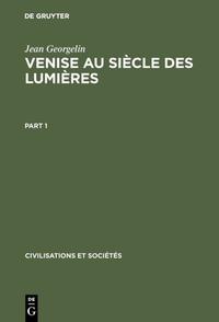 Venise au siècle des lumières