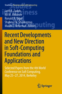 Recent Developments and New Direction in Soft-Computing Foundations and Applications