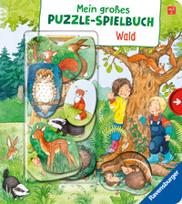 Mein großes Puzzle-Spielbuch - Wald