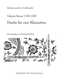 Duette für zwei Klarinetten