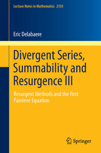 Divergent Series, Summability and Resurgence III