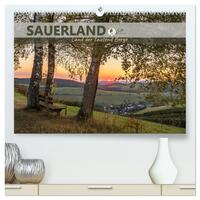 Sauerland - Land der tausend Berge (hochwertiger Premium Wandkalender 2025 DIN A2 quer), Kunstdruck in Hochglanz