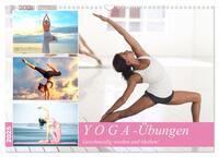 Yoga-Übungen. Geschmeidig werden und bleiben! (Wandkalender 2025 DIN A3 quer), CALVENDO Monatskalender