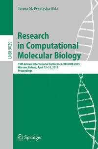 Research in Computational Molecular Biology