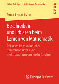 Beschreiben und Erklären beim Lernen von Mathematik