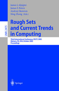 Rough Sets and Current Trends in Computing