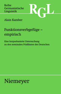 Funktionsverbgefüge - empirisch