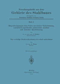 Biegeschwingungen eines Stabes mit kleiner Vorkrümmung, exzentrisch angreifender pulsierender Axiallast und statischer Querbelastung