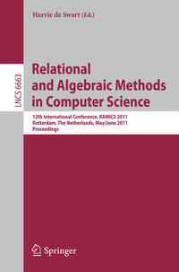 Relational and Algebraic Methods in Computer Science