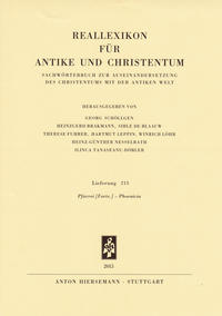 Reallexikon für Antike und Christentum