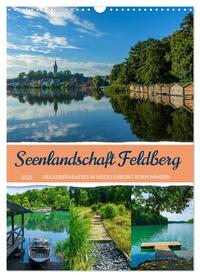 Seenlandschaft Feldberg (Wandkalender 2025 DIN A3 hoch), CALVENDO Monatskalender