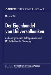 Der Eigenhandel von Universalbanken