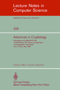 Advances in Cryptology