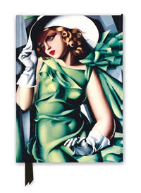 Premium Notizbuch DIN A5: Tamara de Lempicka, Junge Dame mit Handschuhen