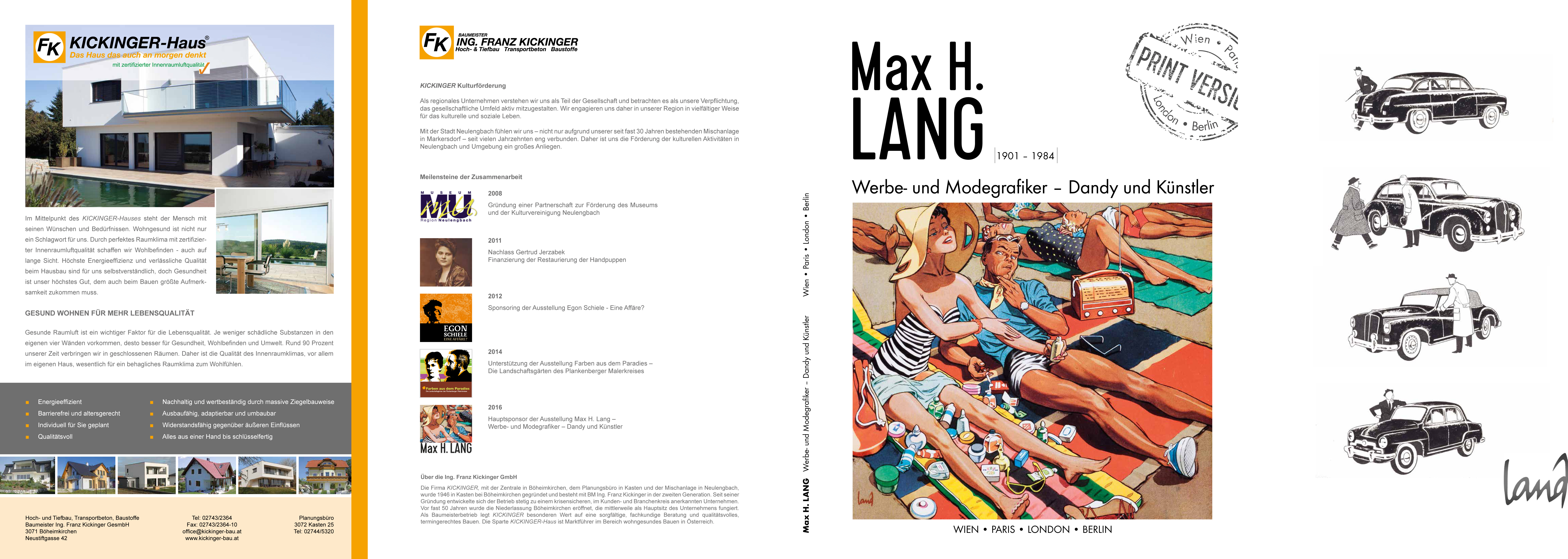 Max H. Lang – Werbe- und Modegrafiker